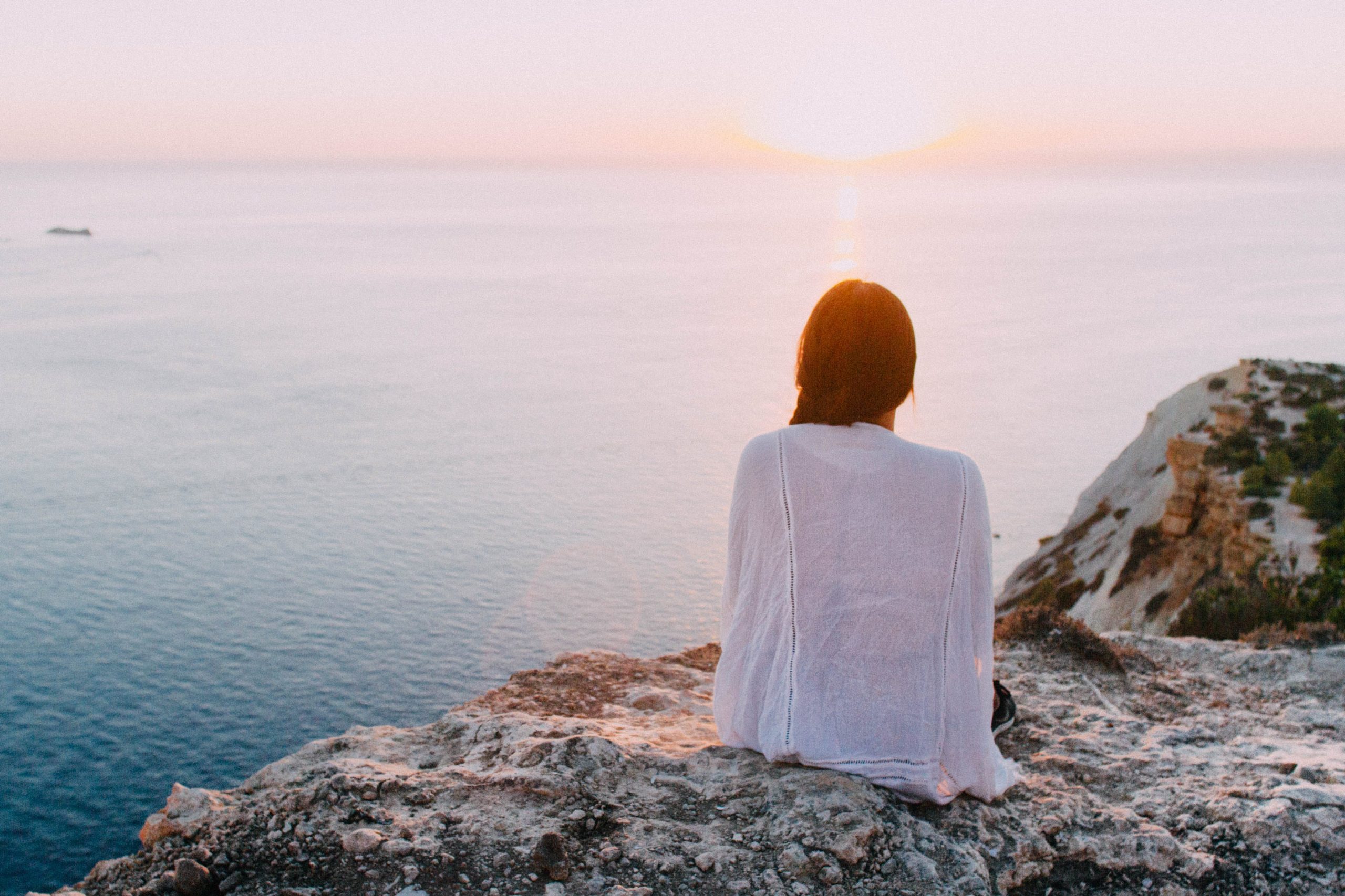 looking out to sea